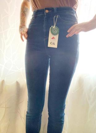 Skinny кльові брендові джинси 34 eur 36 fr