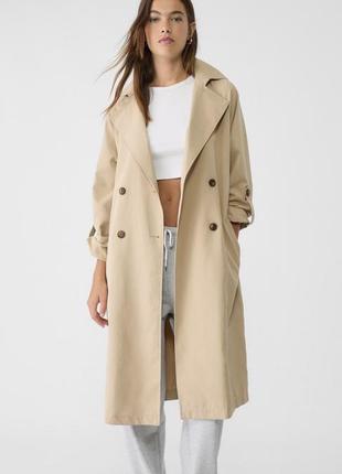 Тренч stradivarius