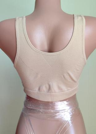 Топ лиф бюстгальтер бесшовный спортивный