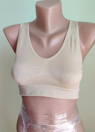 Топ лиф бюстгальтер бесшовный спортивный