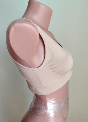 Топ лиф бюстгальтер бесшовный спортивный