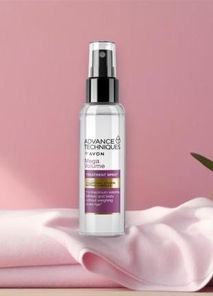 Сироватка-спрей для волосся "мега об ем", 100 мл. avon mega volume
