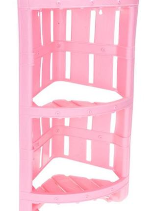 Полиця 2-ярусна violet house 1022 бамбу powder-pink