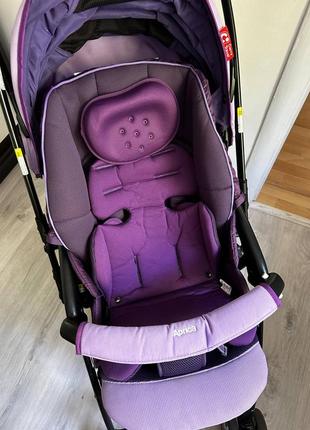 Прогулочная коляска aprica luxuna cts (purple) япония