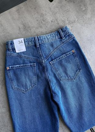 Распродажа! базовые джинсы mom в стиле zara3 фото