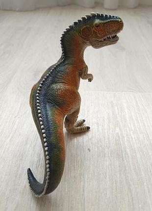 Фигурка динозавра tyrannosaurus rex schleich4 фото