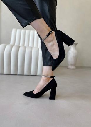 Туфли черные женские