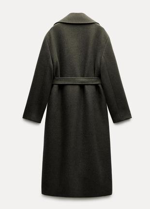 Пальто zara шерсть