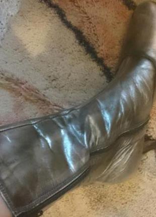 Осенние сапожки clarks.нат кожа...р.38_39