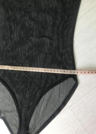 Прозрачный боди, сетка