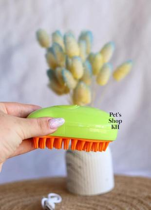 Паровая массажная щетка для животных (собак,котов,грызунов)3 фото