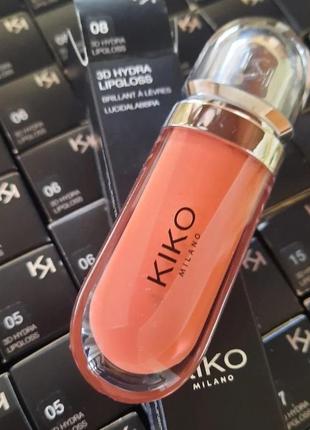 Блиск для губ kiko 3d hydra lipgloss 08