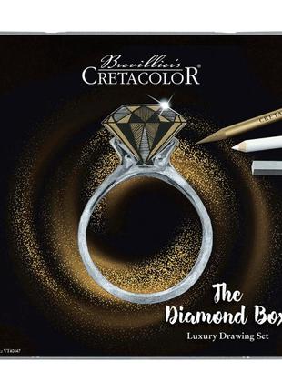 Набір кольорових олівців the diamond box 15 шт cretacolor