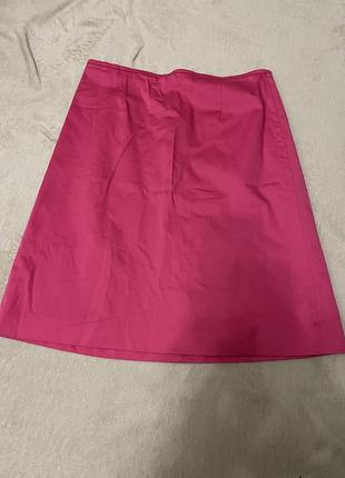 Розовая мини юбка