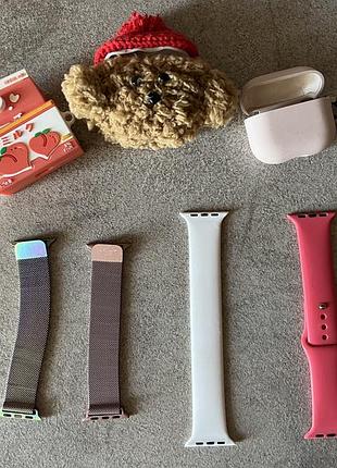 Чохли airpods 3, ремінці для apple watch