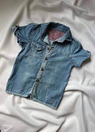 Джинсова сорочка для хлопчика