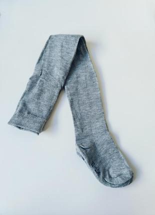 Колготки для девочки однотонные базовые колготки 92-164