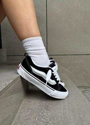 Женские кроссовки vans knu skool v / smb