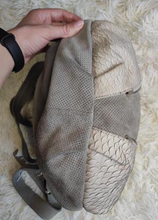 Liebeskind большая кожаная сумка сумочка шоппер кожа замша