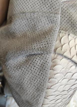 Liebeskind большая кожаная сумка сумочка шоппер кожа замша