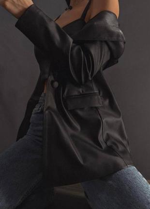 Шкіряна рубашка