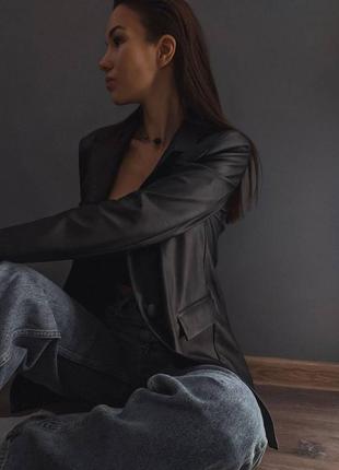 Шкіряна рубашка