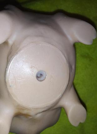 Резиновая свинка ссср игрушка свинья для детей большая свинья