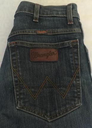 Джинсы wrangler texas stretch,w32-l30,темно-синие,прямые