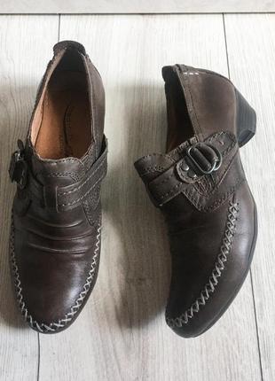 Medicus туфлі натуральна шкіра коричневі німеччина оригінал 37 розмір2 фото