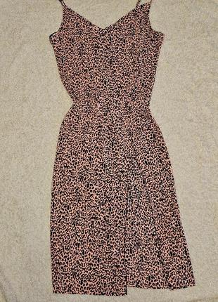 Сукня у леопардовому принті,сукня лео,леопардовое платье,платье лео3 фото