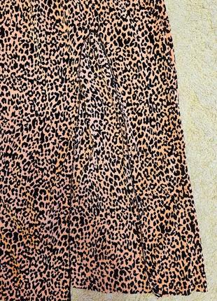 Сукня у леопардовому принті,сукня лео,леопардовое платье,платье лео5 фото