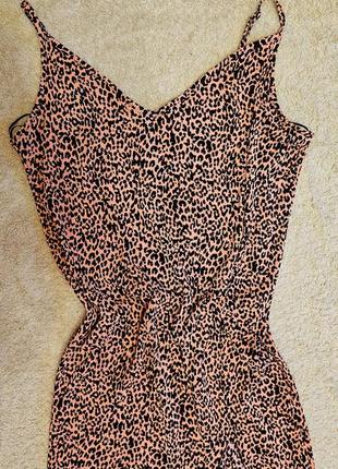 Сукня у леопардовому принті,сукня лео,леопардовое платье,платье лео4 фото