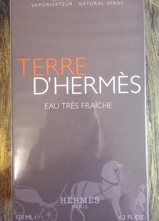 Hermes terre eau tres fraiche 125мл