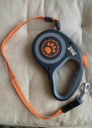 #розвантажую повідець-рулетка 3 метри для собак середніх порід