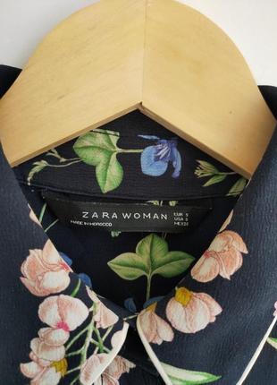 Сукня халат сорочка із паском zara9 фото