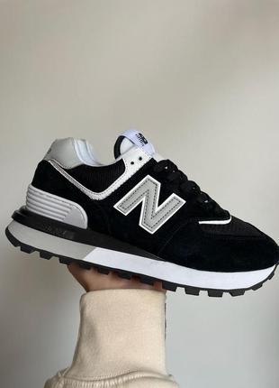 Жіночі кросівки new balance 574 legacy black