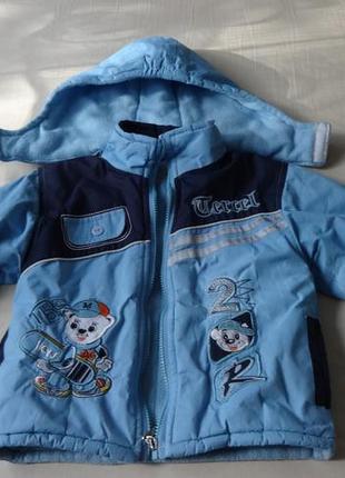Куртка демисезон детская, для мальчика 3-4 лет.