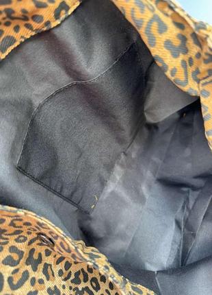 Шоппер сумка леопардовая5 фото
