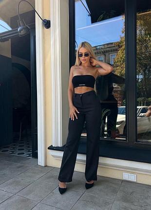 Брюки палаццо 5