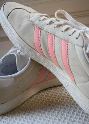 Кожаные кроссовки кросовки кеды мокасины сникеры adidas gazelle р. 44 28 см5 фото