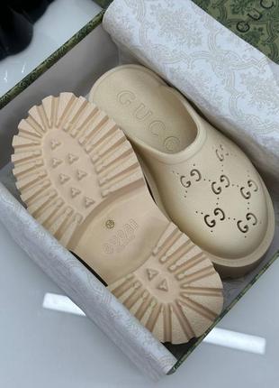 Шлепанцы gucci клоги6 фото