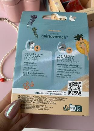 Invisibobble заколка краб гребінець набір для волосся оригінал