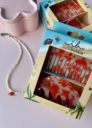 Invisibobble заколка краб гребінець набір для волосся оригінал