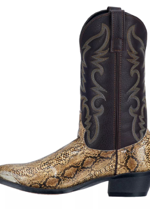Новые американские ковбойские сапоги, казаки кожа змеи, usa western