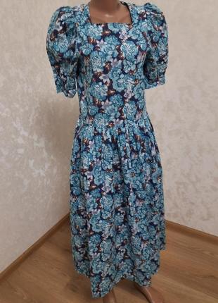 Неймовірна вінтажна ніжна сукня laura ashley