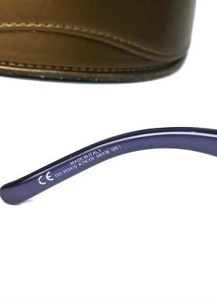 Женские солнцезащитные очки gucci purple frame interlocking gg bamboo sunglasses оригинал7 фото