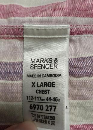 Высококачественная стильная брендовая рубашка marks &amp; spencer9 фото