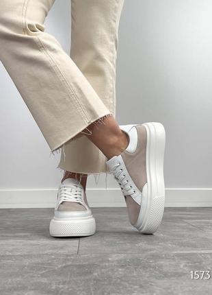 Кроссовки женские suppo цвет: белый,серый