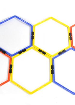 Тренировочная напольная сетка гексагональная wcg 1 шт.