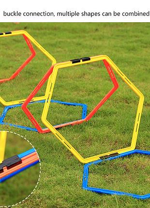 Тренировочная напольная сетка гексагональная wcg 1 шт.